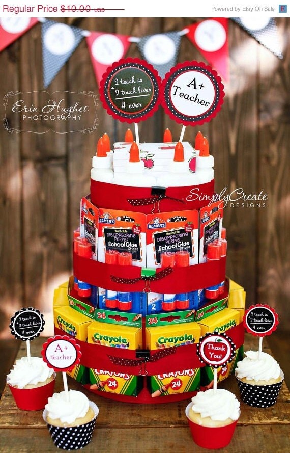 SALE Teacher Appreciation DIGITAL Thank You Package, Banner, Toppers Back To School Il_570xn