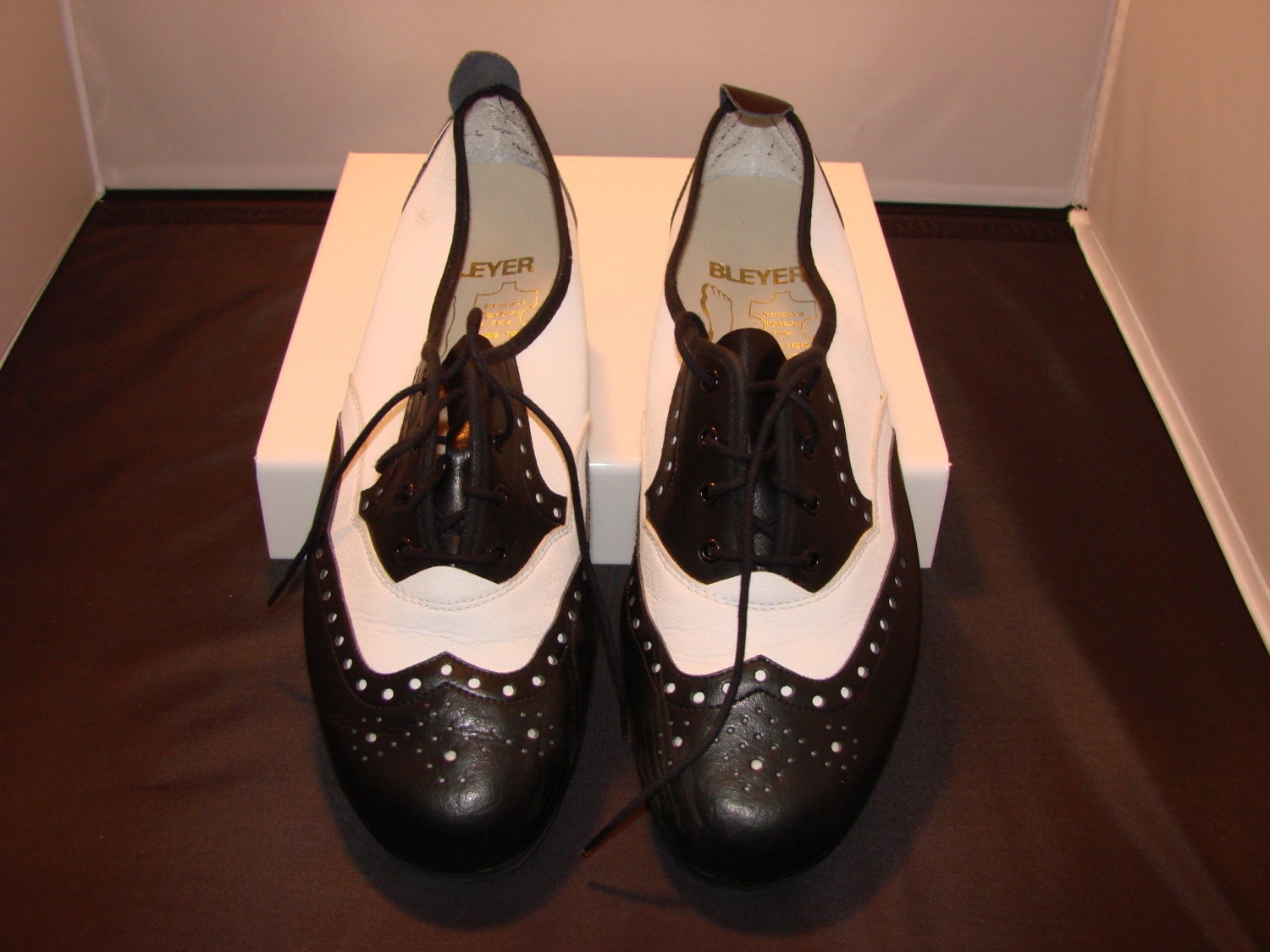 Vintage Bleyer Swing Ballroom European Oxford Dance Shoes