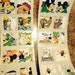 20 Disney Stickers from Vintage Bookpage, Mickey Mouse, Goofy, Pluto, Donald Duck