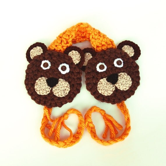 Teddy Bear Ear Muffs