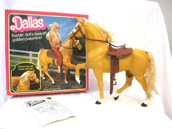 dallas barbie horse