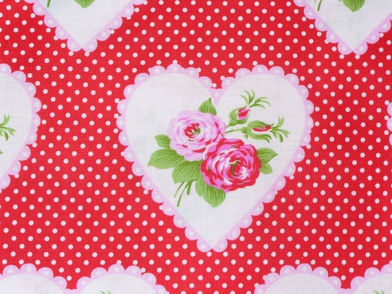 Valentine Fabric / Valentine Rose / Tanya Whelan