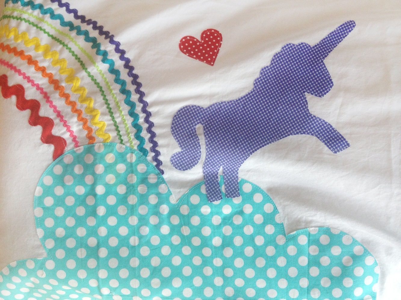 Unicorn Pillow Case rainbow pillow case