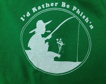 I'd Rather Be Phish'n, Phish Onesie, Unisex baby, Phish baby