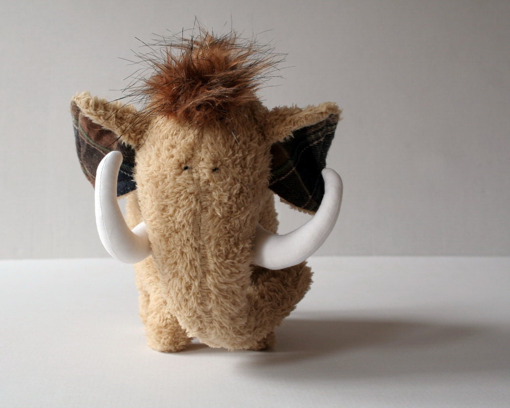 wooly mammoth stuffed animal