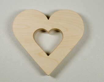 Heart Baby Teether Love All Natural and Eco Friendly