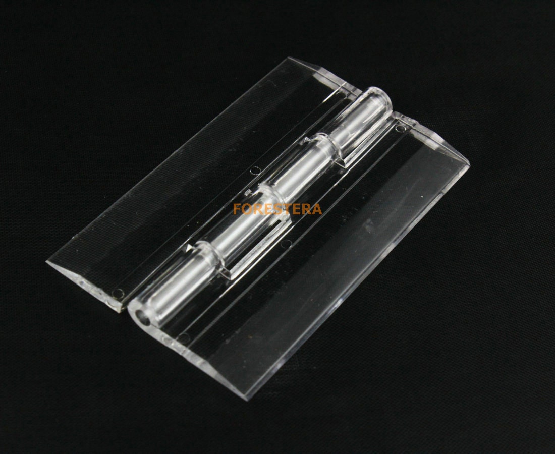 4Pcs Clear Acrylic Plastic Hinges Plexiglass Hinge ACLHINGE