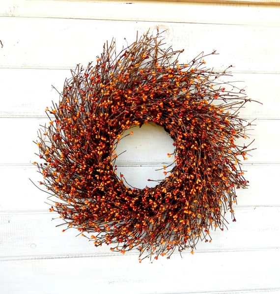 Pumpkin Spice Twig Wreath
