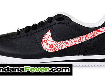 nike cortez red bandana