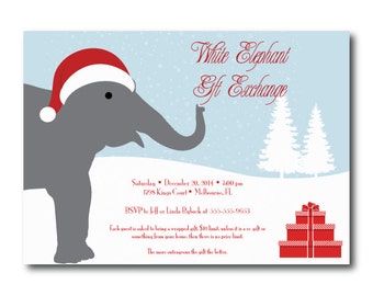 Popular items for elephant christmas on Etsy