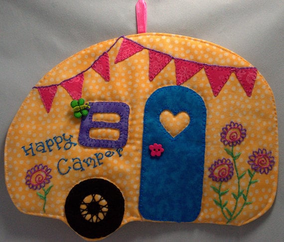 Happy Camper 24 Mug Rug