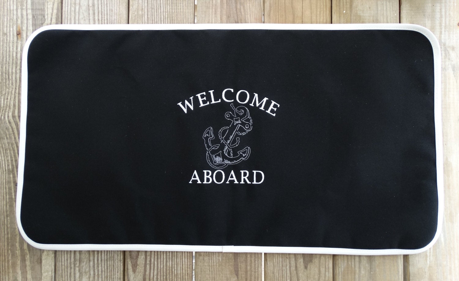 Sunbrella Aboard Boat Mat Canvas by OBACanvasCo