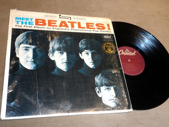 Vintage Original 1st Meet The BEATLES ST 2047 by AntiqueApartment