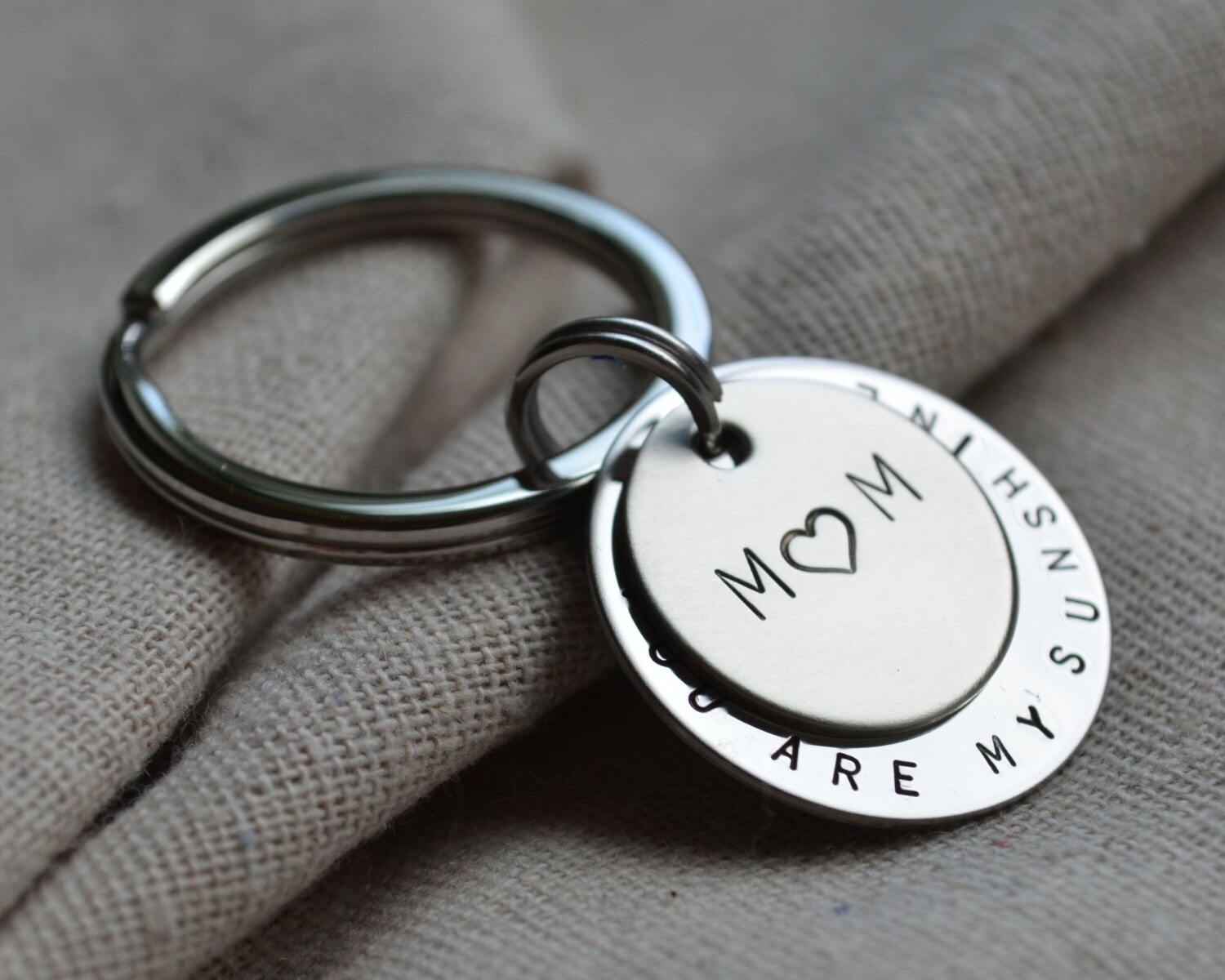 Mother Keychain Personalize Custom Gift for by ThoughtBlossoms