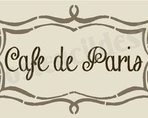Popular items for cafe  de  paris  on Etsy