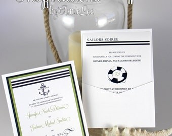 Nautical Wedding Invitations