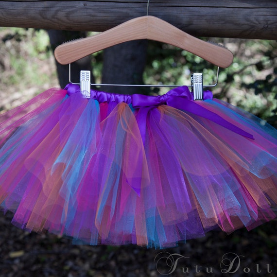 Elise Birthday Tutu 1st Birthday Tutu Rainbow Tutu