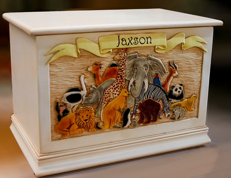 hand made toy box