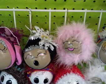 girl Christmas Tree Ornament