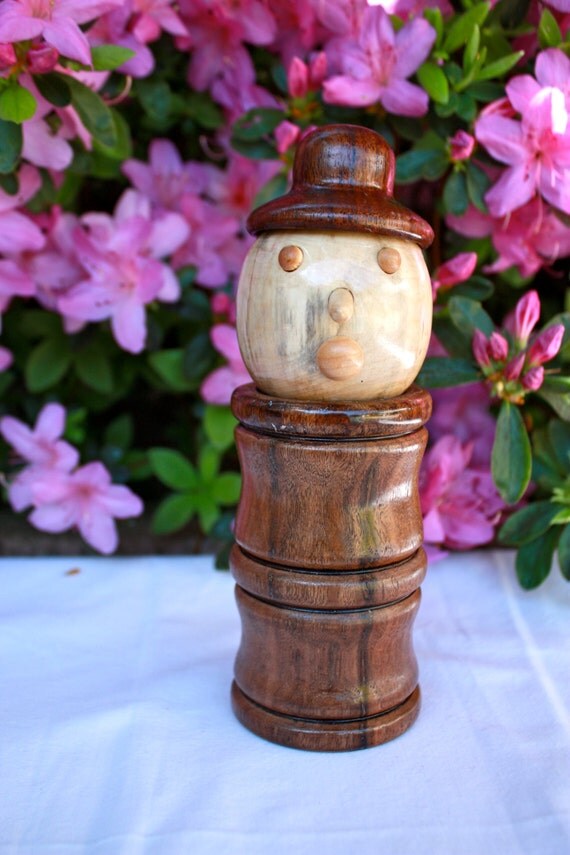 Hand Carved Toothpick Holder SP13