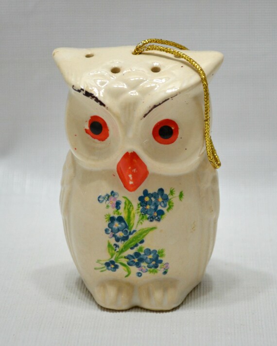 Vintage Hanging Owl Air Freshener Potpourri Holder Room