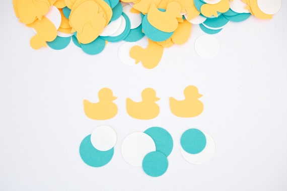 Baby Shower Decoration Rubber Duck Confetti Il_570xn
