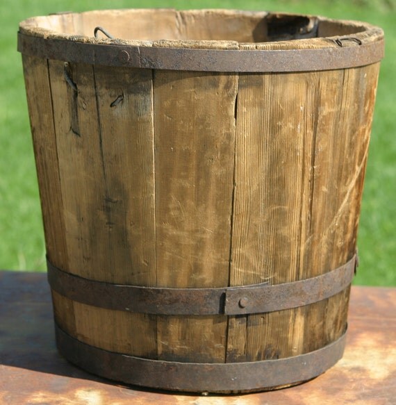 Primitive rare 1800s Authentic Vermont Farm Wooden Maple Sap