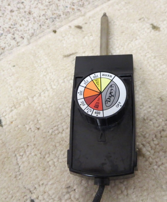 Vintage Dazey Small appliance cord deep fryer slow cooker 115v