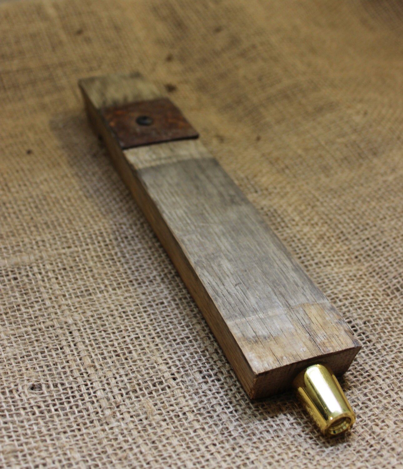 Whiskey Barrel Stave Beer Tap Handle French Oak Wood Bar