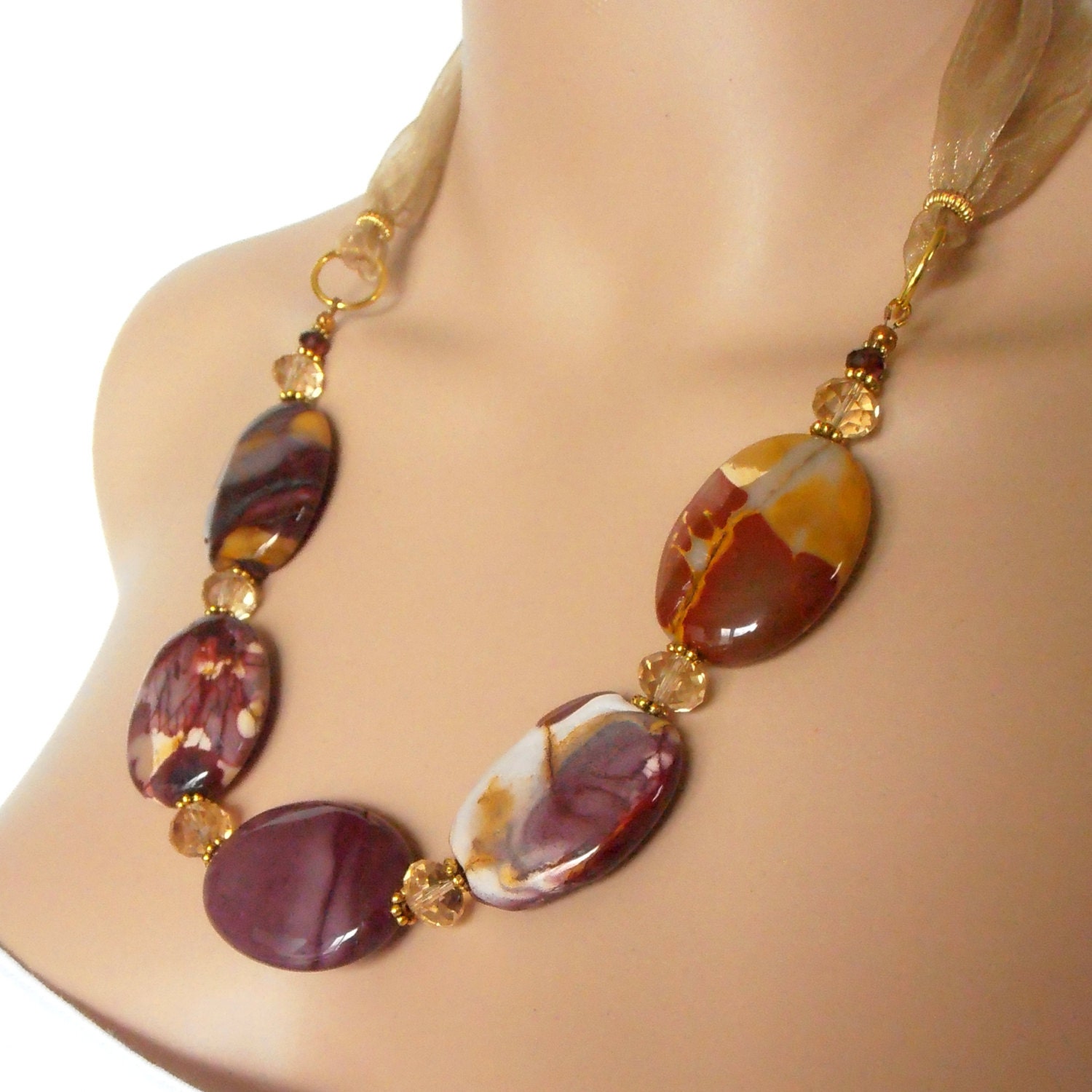 Long bead necklace ideas