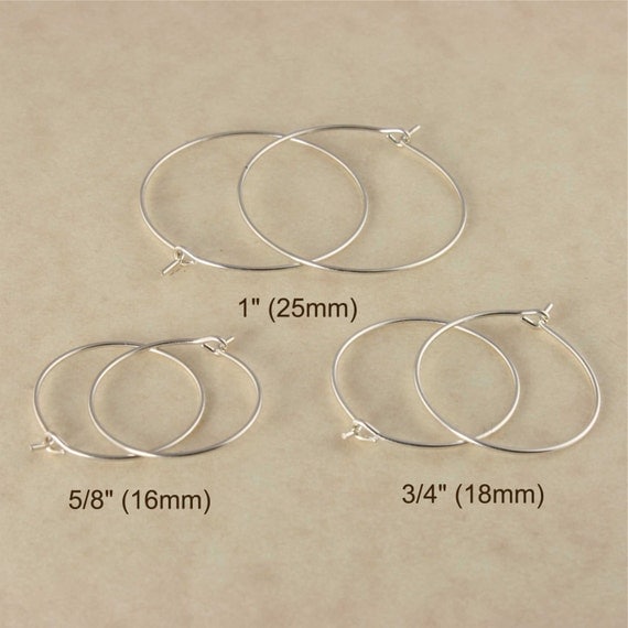 Small Sterling Silver Hoop Earring Set Hoop by AdoraBellaJewelry