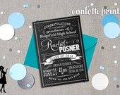 Graduation Invitation - CHALK IT UP Printable Il_170x135