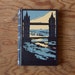 tower of london bridge // vintage handmade journal // hard bound journal