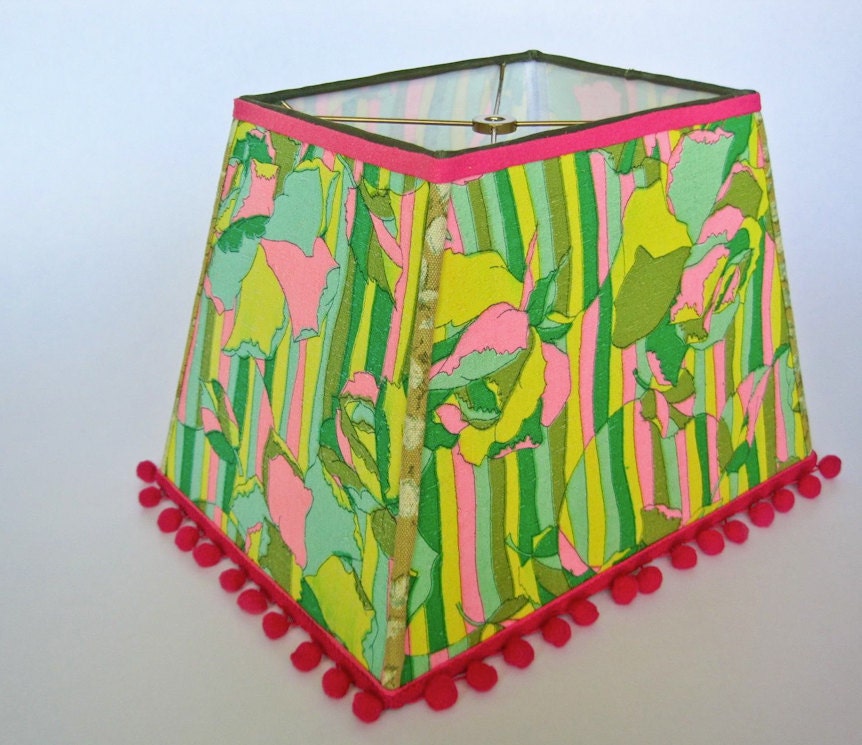 Handmade Rectangular Lamp Shades Large Lamp Shades by elledaniel