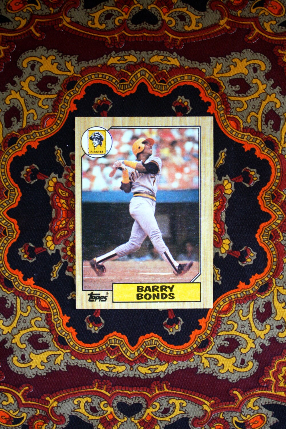 Barry Bonds Rookie Baseball Card. Topps 1987 Rare Mint 1980s