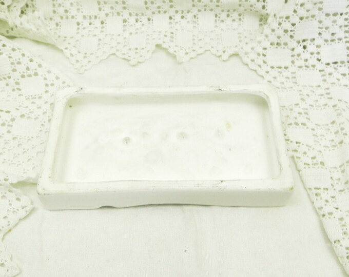 Vintage French Ceramic Ashtray Shaped as a Five Hundred Francs Note Ceramic Ashtray, Retro French Smoking Numismatics Collectible, Quirky