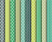 60% OFF SALE Green Christmas Papers Emerald Green Paper Fall Finds Christmas Supplies Digital Patterned Papers Green Il_170x135