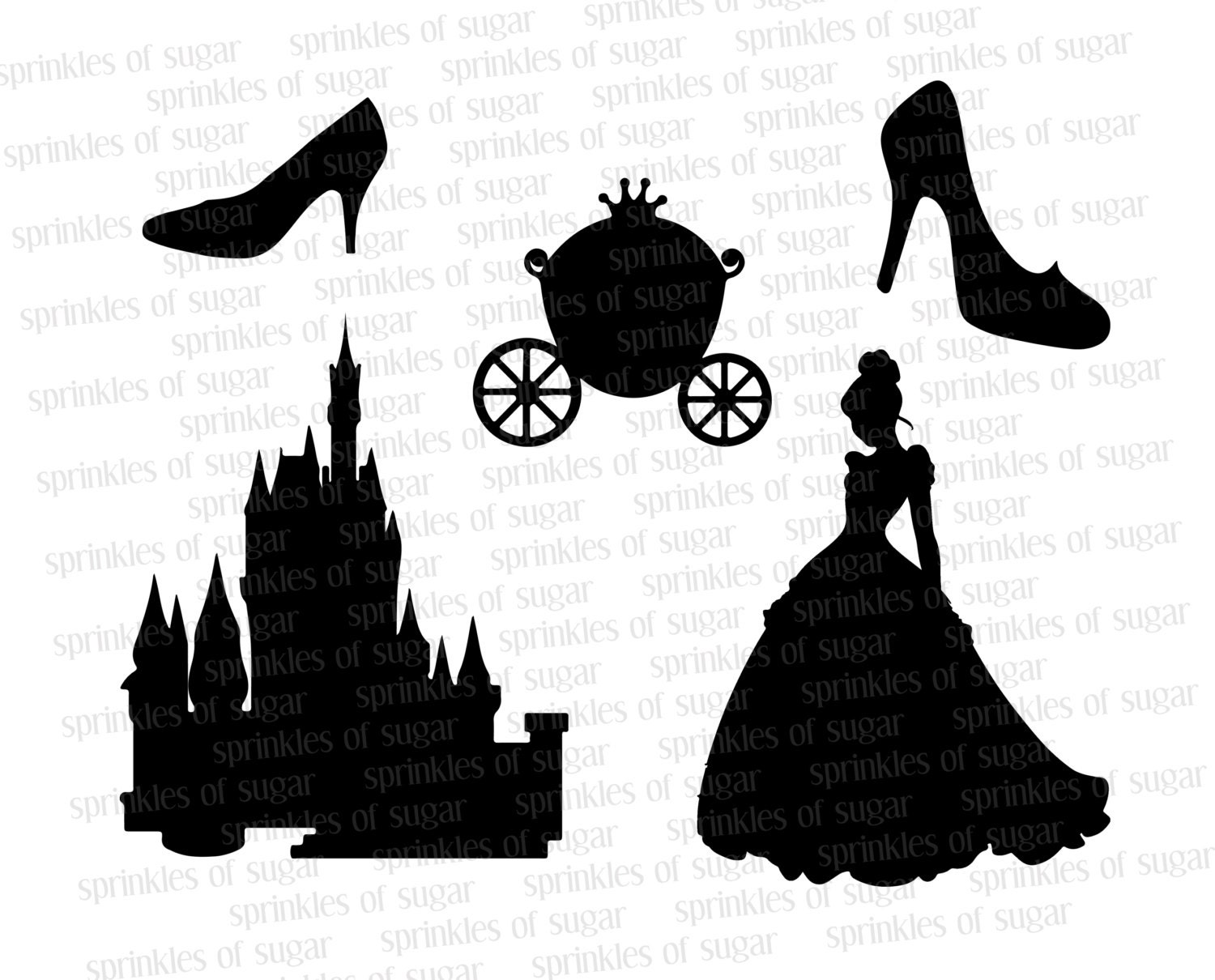 princess silhouette clip art - photo #36