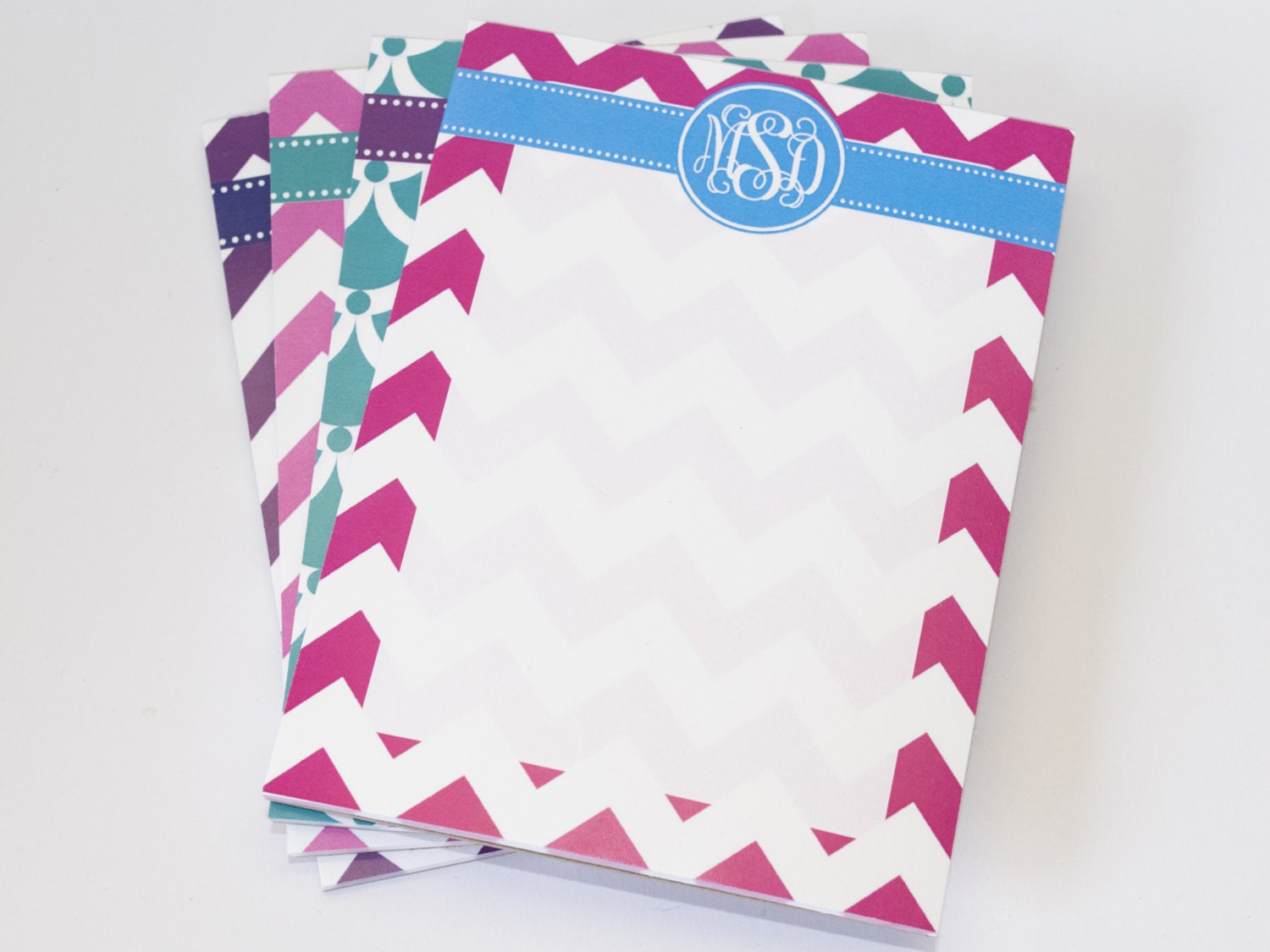 Monogrammed Notepad 4 x 5 DYO