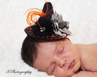 tiny witch hat rinestones on headband netting tiny witch hat rinestones on headband netting