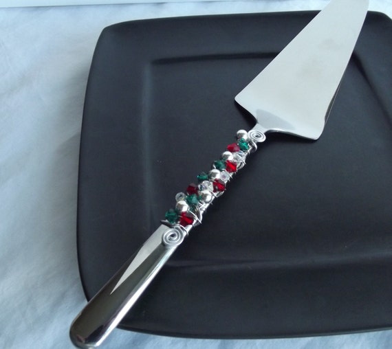 Etsy Christmas KozyInKodiak on custom utensils Utensils Beaded by Serving  serving