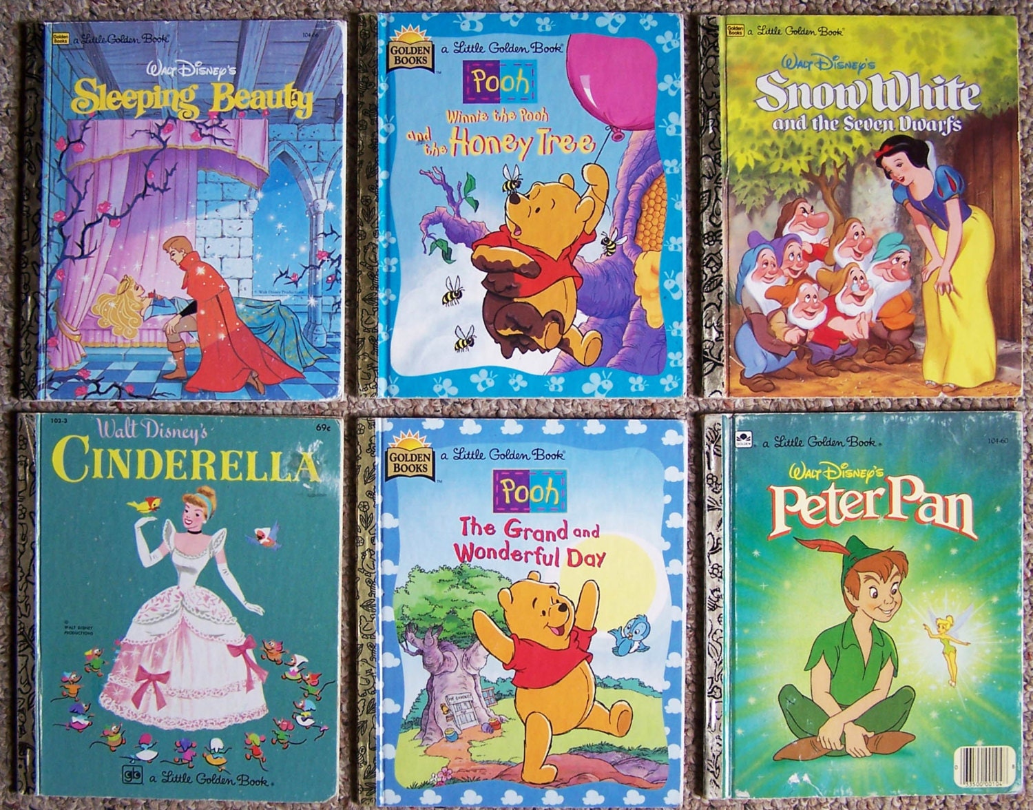 Little Golden Books Collection of 12 Children's Books