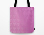Pink Tote Bag - Beach Bag - Grocery Bag - Book Bag - Shades of Pink - Made to Order Pink Tote Bag - Beach Bag - Grocery Bag - Book Bag - Shades of Pink - Made to Order