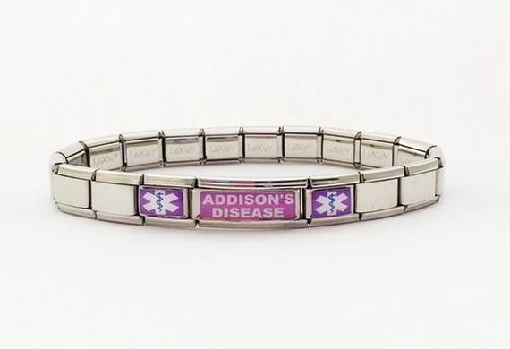 Addison's disease Medial Alert Bracelet