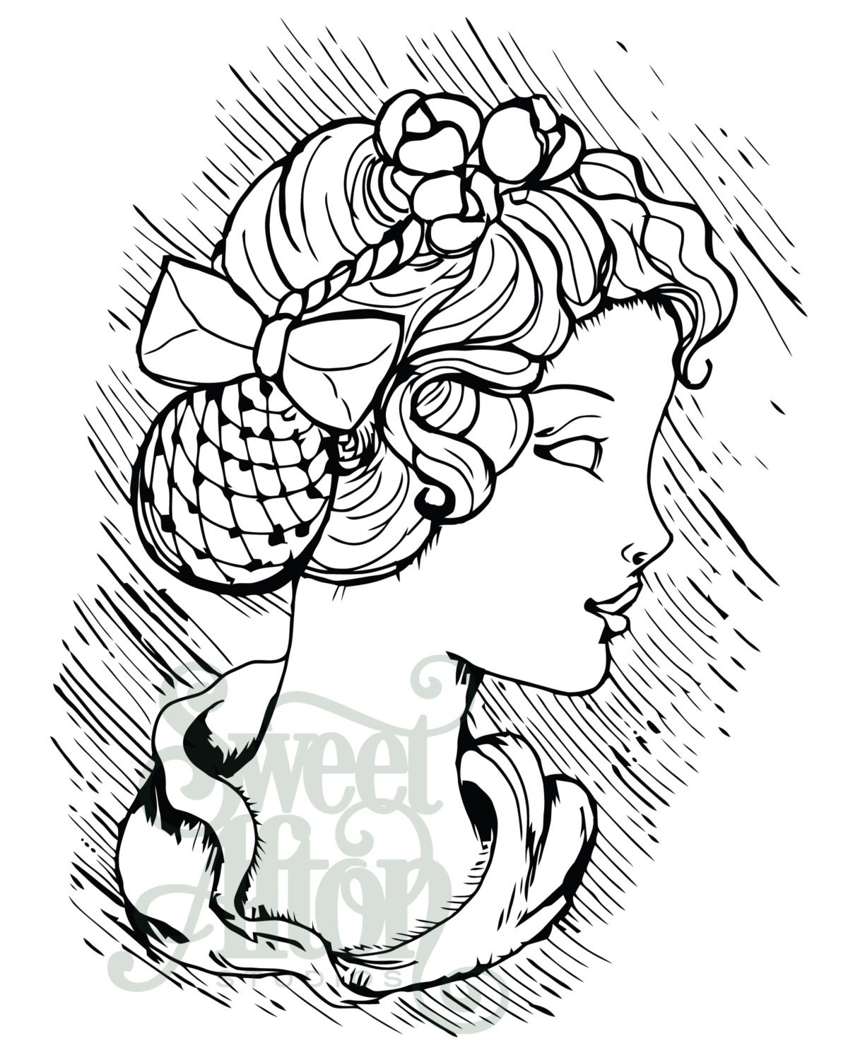 Cameo Pages Coloring Pages