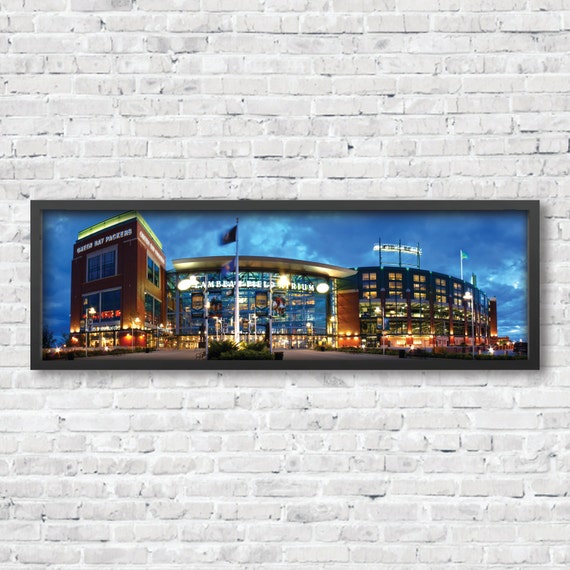 Items similar to Panorama of Lambeau Field on Etsy