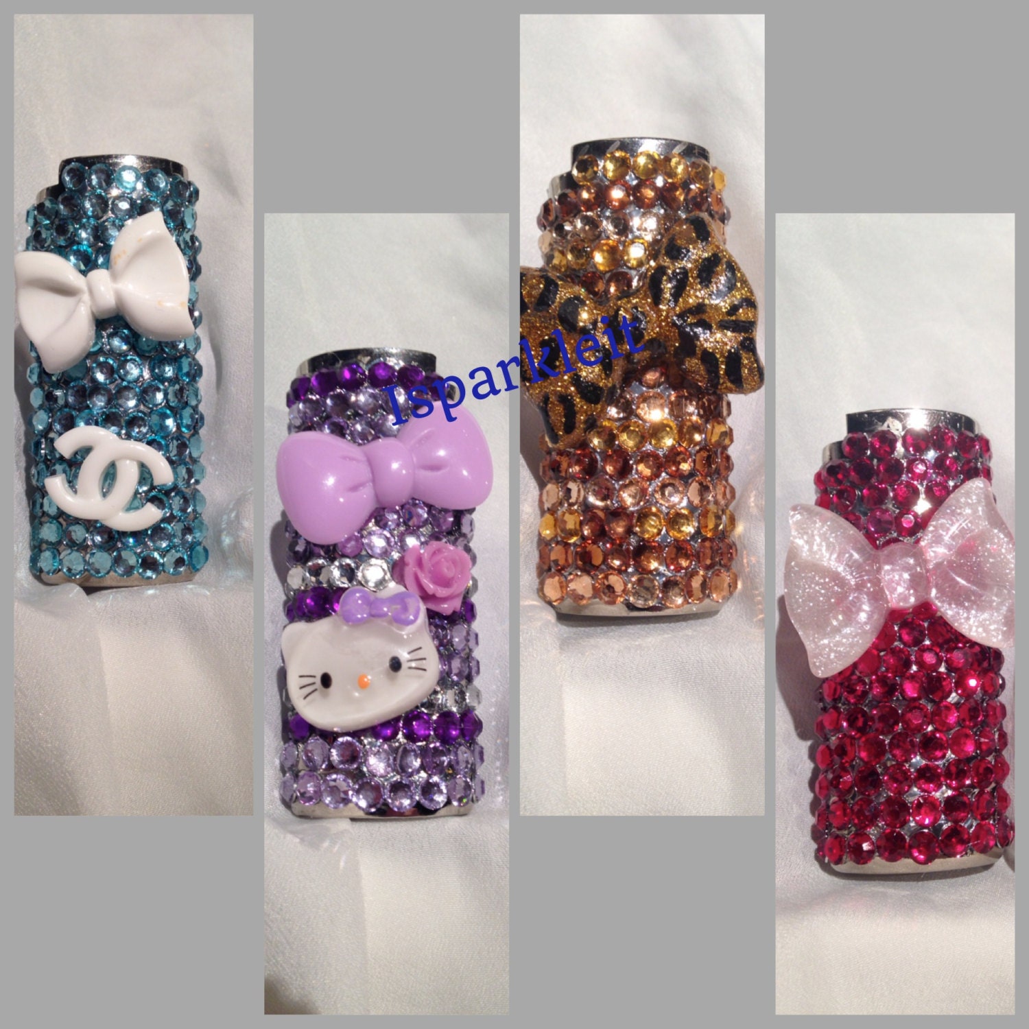 Bic Bling Sparkle Glitter Lighter Cases