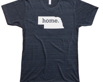 Homeland Tees Men's Nebraska Home T-Shirt