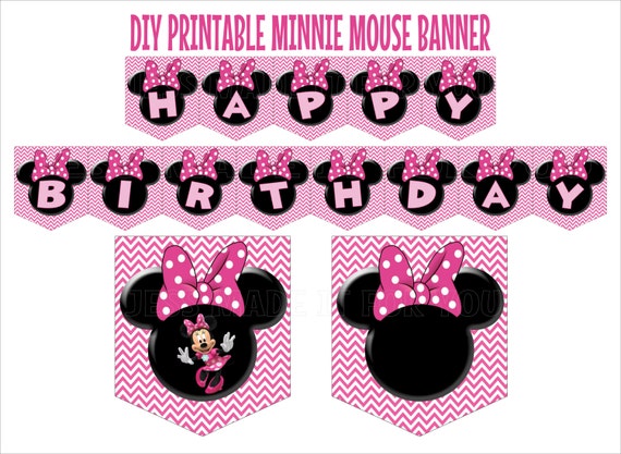 items-similar-to-minnie-mouse-pink-birthday-banner-printable-diy-pdf-jpg-on-etsy