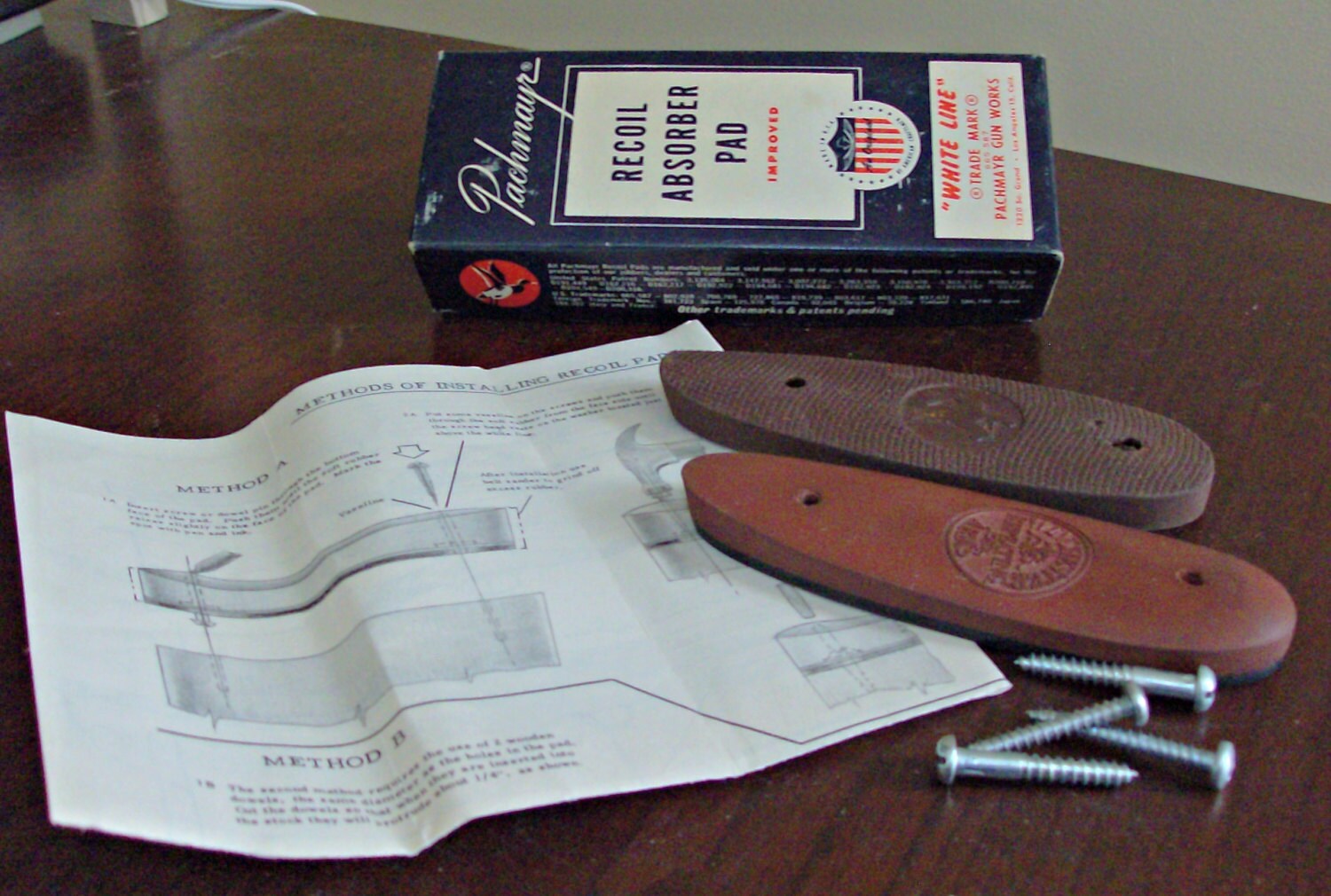 Two Rifle Recoil Pads